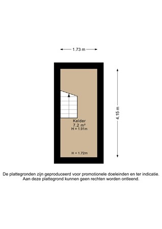 Floorplan - Dordtselaan 204B, 3073 GS Rotterdam